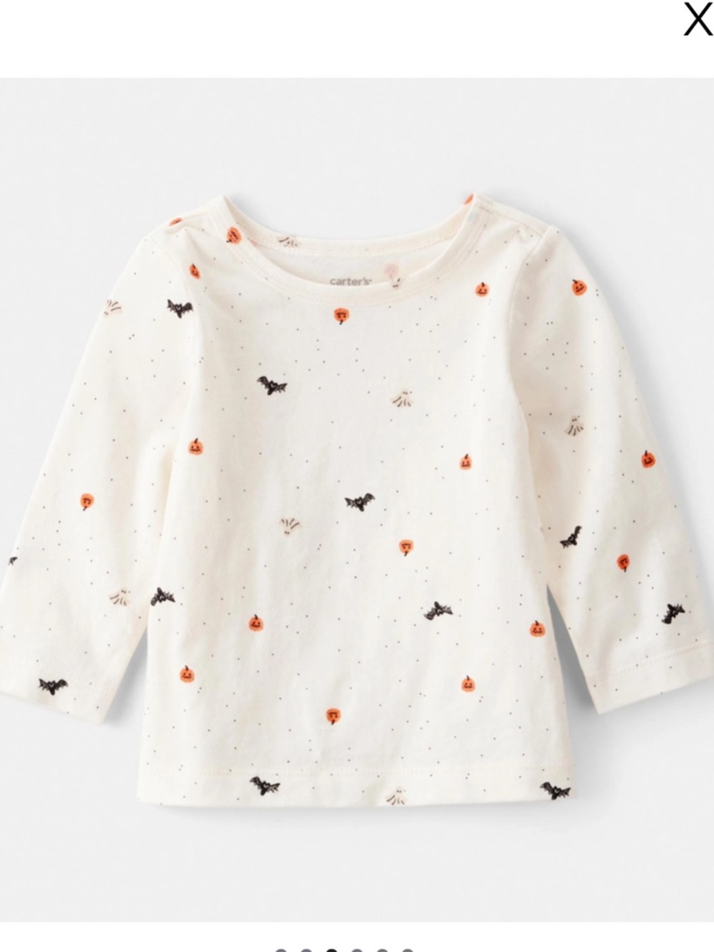 Baby Carter's 3-Piece Halloween Tee & Jumper Set NWT - Picture 3 of 7